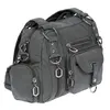 Damenhandtasche Schultertasche Tasche Umhängetasche Canvas Produktbild-Vorschau 3