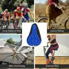 3D Gel Fahrrad Sattelbezug Komfort Memory Foam Schwarz, Produktbild-Vorschau 8
