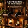Katzenlampe 2er Set, Katzenfigur als Buchablage Dekolampe, Produktbild-Vorschau 7