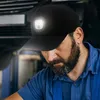 Czapka z daszkiem kaszkiet z oświetleniem LED USB czarna Podgląd zdjęcia produktu 5