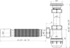 Siphon Flex für Waschtisch/Waschbecken Flaschensiphon Produktbild-Vorschau 3