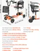 VEVOR scooter elettrico a 4 ruote, pieghevole con portata Anteprima dell’immagine prodotto 7