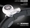 Hhm15 Hula Hop Nero Con Magnete E Peso + Contatore Hms Anteprima dell’immagine prodotto 14