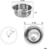 Edelstahl Einbauspüle "Ronda 1" Küchenspüle Waschbecken Produktbild-Vorschau 8