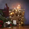 Christbaumkugel - Weihnachtsbaumkugel - bruchfest - glänzend, matt und glitzernd - gold - 33er Set Produktbild-Vorschau