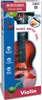 The image shows the packaging of a child's violin toy. The violin is visible through a clear plastic window on the front of the box. The packaging includes branding, product information, and graphics. Produktbild-Vorschau
