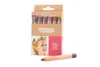 A box of Namaki organic face paint crayons with a child's face painted in the foreground. Voir les images du produit
