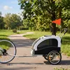 PawHut 2-in-1 Hundeanhänger für Fahrrad Hundebuggy für Produktbild-Vorschau 9