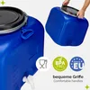 Garronda Fût en plastique 100 L Fût à col large 100 L avec Voir les images du produit 5
