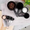 Vilde | Černé kuchyňské odměrky - Kuchyňská odměrka 8 kusů Náhled obrázku produktu 9