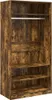 vidaXL Kleiderschrank Räuchereiche 100x50x200 cm Produktbild-Vorschau 1