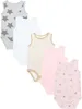 TupTam Baby Body Mädchen 5er Pack – Ärmelloser Body Baby Produktbild-Vorschau 1