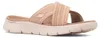 GO WALK FLEX SANDAL-IMPRESSED taupe da donna di SKECHERS Anteprima dell’immagine prodotto 8