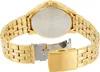 The back of a gold-colored watch with a metal band is shown, with the clasp open. Anteprima dell’immagine prodotto