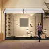 LZQ 300 x 100cm Vordach Türdach Pultbogenvordach Produktbild-Vorschau 8