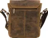 Greenburry Umhängetasche Leder Herren Damen braun VINTAGE Produktbild-Vorschau 18