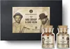A gift box containing two spice jars, with a decorative label featuring images of Bud Spencer and Terence Hill. Voir les images du produit
