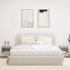 Wand-Nachttische mit LED-Leuchten 2er Set Grau Sonoma , Produktbild-Vorschau 3