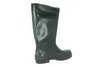 A single green rubber boot is shown against a white background. Produktbild-Vorschau