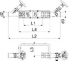 Js Wz-Einbaugarn.waager.,Qn 2,5 3/4 Anteprima dell’immagine prodotto 2