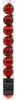 Christbaum-Micro-Kugeln Red rot Ø 3 cm aus Glas - 9er Set Produktbild-Vorschau 9