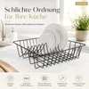 Testrut Geschirrabtropfkorb, 34,5x34,5cm schwarz Produktbild-Vorschau 11