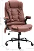 The Living Store Bürostuhl mit Massagefunktion Hellbraun Produktbild-Vorschau 7