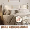 SUNFECILI Polsterbett 160x200 cm,Boxspringbett 160x200,mit Produktbild-Vorschau 5