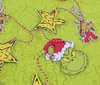 Grinch Weihnachtsgirlande aus Holz, Weihnachtskette Produktbild-Vorschau 8
