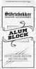The image shows the packaging of a Störtebekker Alum Block. Podgląd zdjęcia produktu
