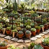 FIVMEN 10 Stück Dekorativer Gartenzaun aus Metall, Produktbild-Vorschau 9