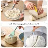Gärkörbchen Set Silikon faltbar, rund & oval Brotgärkorb Produktbild-Vorschau 5