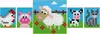 Pracht Creative Hobby Pixel Craft Set 18 Pollo, Maiale, Anteprima dell’immagine prodotto 1