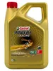 A gold colored plastic jug of Castrol Power 1 Racing 4T 10W-50 4 Liter engine oil, shown against a white background. Produktbild-Vorschau