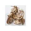 UGEARS 3D-Puzzle Motorrad mit Beiwagen 380 Teile Produktbild-Vorschau 2