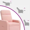 vidaXL Liegesessel Rosa Bouclé Produktbild-Vorschau 6