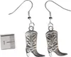 Cowboystiefel Ohrringe Miniblings Hänger Wilder Westen Produktbild-Vorschau 2