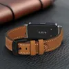 kwmobile Echtleder Uhrenarmband für Huawei Band 10 / 9 / 8 Produktbild-Vorschau 3