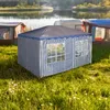 Relaxdays: pannelli laterali per gazebo 3x4 m, set da 3 Anteprima dell’immagine prodotto 3