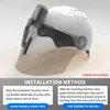 Wycieraczka do kasku motocyklowego ABS Wysoka wytrzymałość Podgląd zdjęcia produktu 8