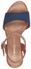 MARCO TOZZI Damen Sandalette hoher Schuh Riemchen Korkoptik Produktbild-Vorschau 5