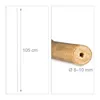 50 tiges de bambou de 105 cm, en bambou naturel, tiges de Voir les images du produit 4