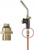 Zatechs Gas Adapter 7/16" US MAPP Gewinde x 3/8" Produktbild-Vorschau 1