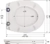 'aquaSu® WC-Sitz mit Motiv Schlangenhaut | Toilettendeckel Produktbild-Vorschau 5