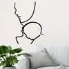 Wallity, Family, Wanddeko, Schwarz, Metall, 72 x 50 x 0,15 Produktbild-Vorschau 2