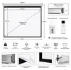 Motor Leinwand Beamer Ffb Heimkino Beamerleinwand 203X203Cm Produktbild-Vorschau 3