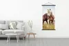 MuchoWow® Textilposter Pferde - Gras - Frühling 90x180 cm Produktbild-Vorschau 3