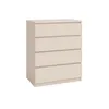 YUMEBLY Kommode mit 4 Schubladen | Schubladenschrank Produktbild-Vorschau 1
