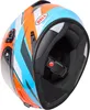 Bell Lithium Nova  Helm, orange/blau, 3XL (65/66) Produktbild-Vorschau 6
