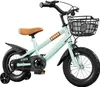 Kinderfahrrad mit Stützrädern – 14 Zoll, blau, ideal für Produktbild-Vorschau 2